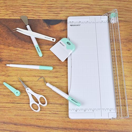 Miniatura 4 de Westcott 00500 Juego de herramientas de corte para manualidades, 8 piezas