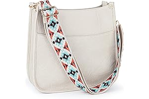 Stylish Vegan Leather Crossbody Purse for Women with Adjustable Strap