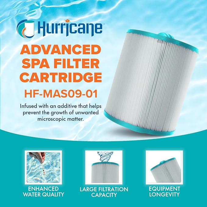 Filtro Advance para Spa Pack x4 HF-MAS09-01 miniatura 4