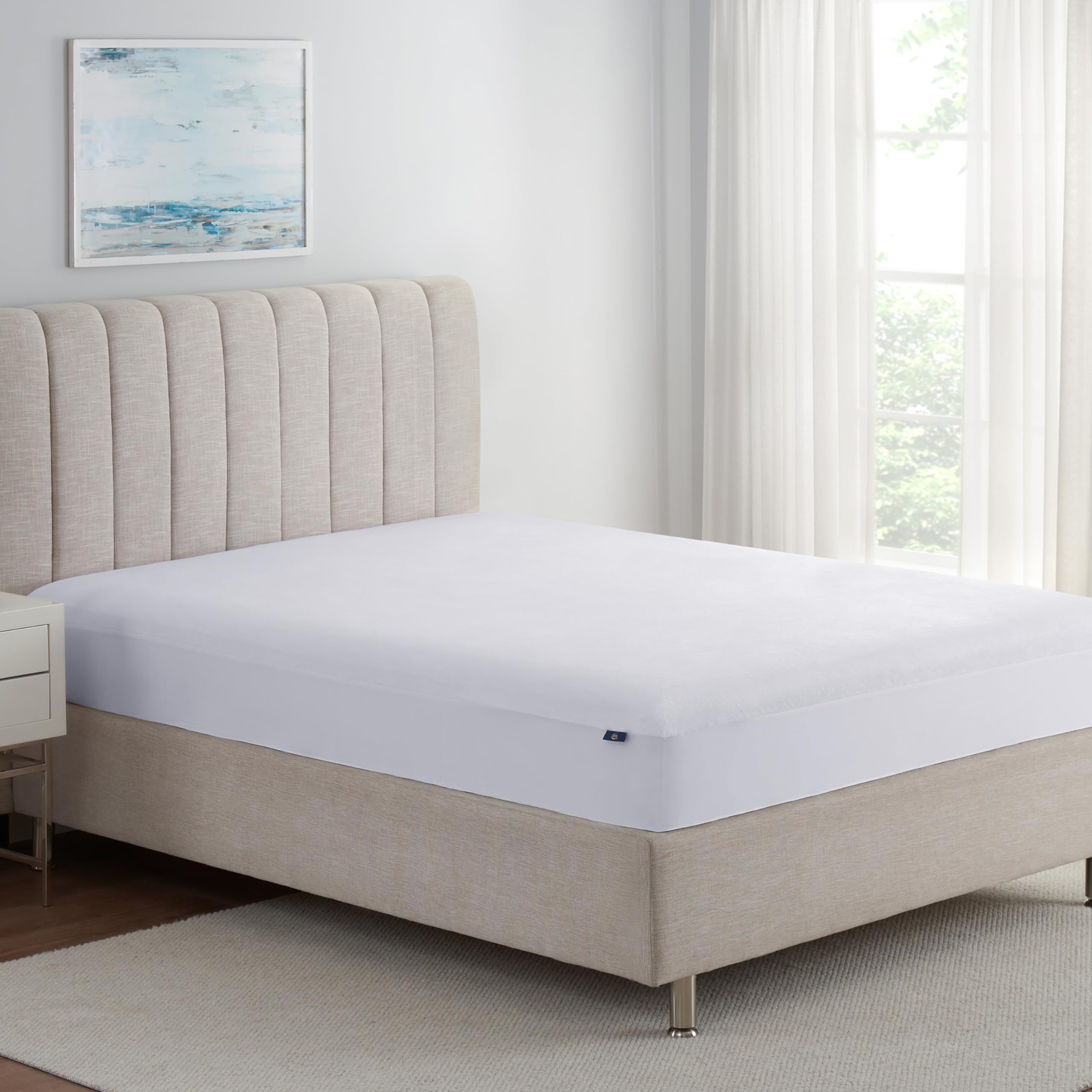 Serta Soft Top Mattress Topper, 60" x 80" OdorPreventing and Stain