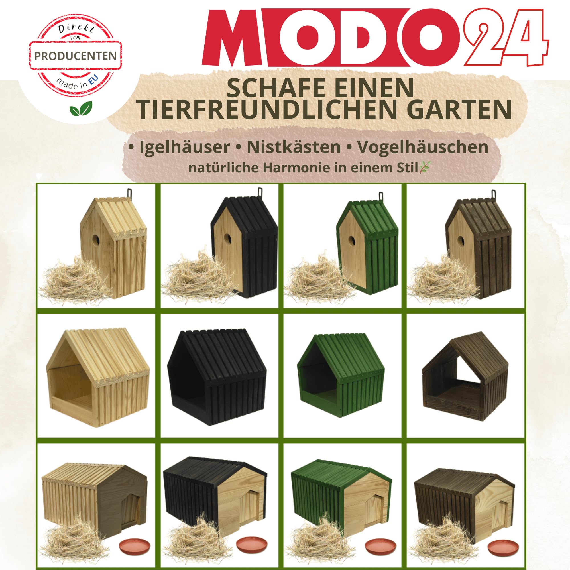 Vogelhaus mit Ständer aus FSC® Holz, Vogelkäfig mit Dach, Wetterfestes Vogelfutterhaus für Garten & Balkon, Futterstation für Vögel, Nistkasten Vogelschutzhaus, 117x24x22, Farbe: Braun