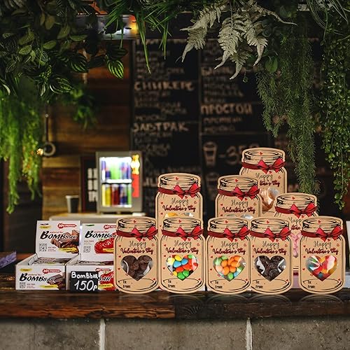 Miniatura 8 de POPGIFTU Tarjetas de San Valentín para niños, paquete de 50 tarjetas de feliz día de San Valentín a granel, divertidas tarjetas de intercambio de