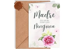 Tarjetas del Día de las Madres con Flores en Español para Mamá...