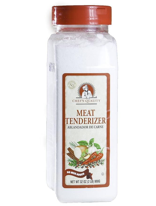 Amazon Com Chefs Quality Meat Tenderizer With No Msg Added 32 Oz Bottle Home Kitchen
