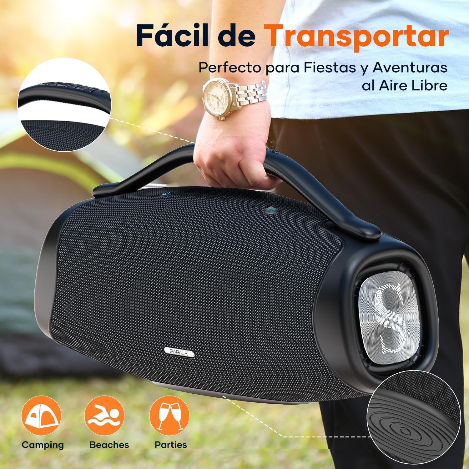 Sabala Dr-909 Portable speaker for outdoor activities