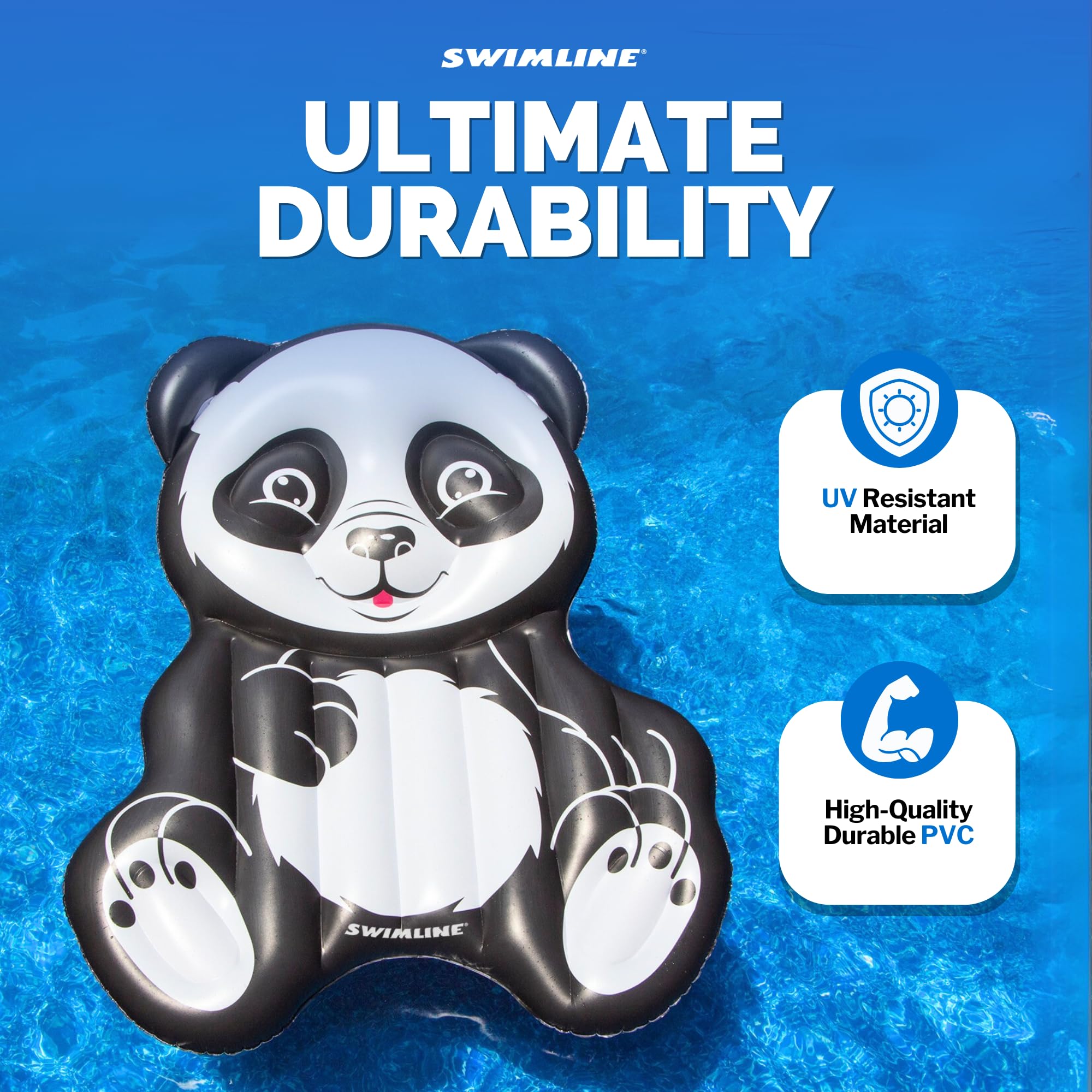 Amazon | Swimline インフレータブル パンダ プールフロート
