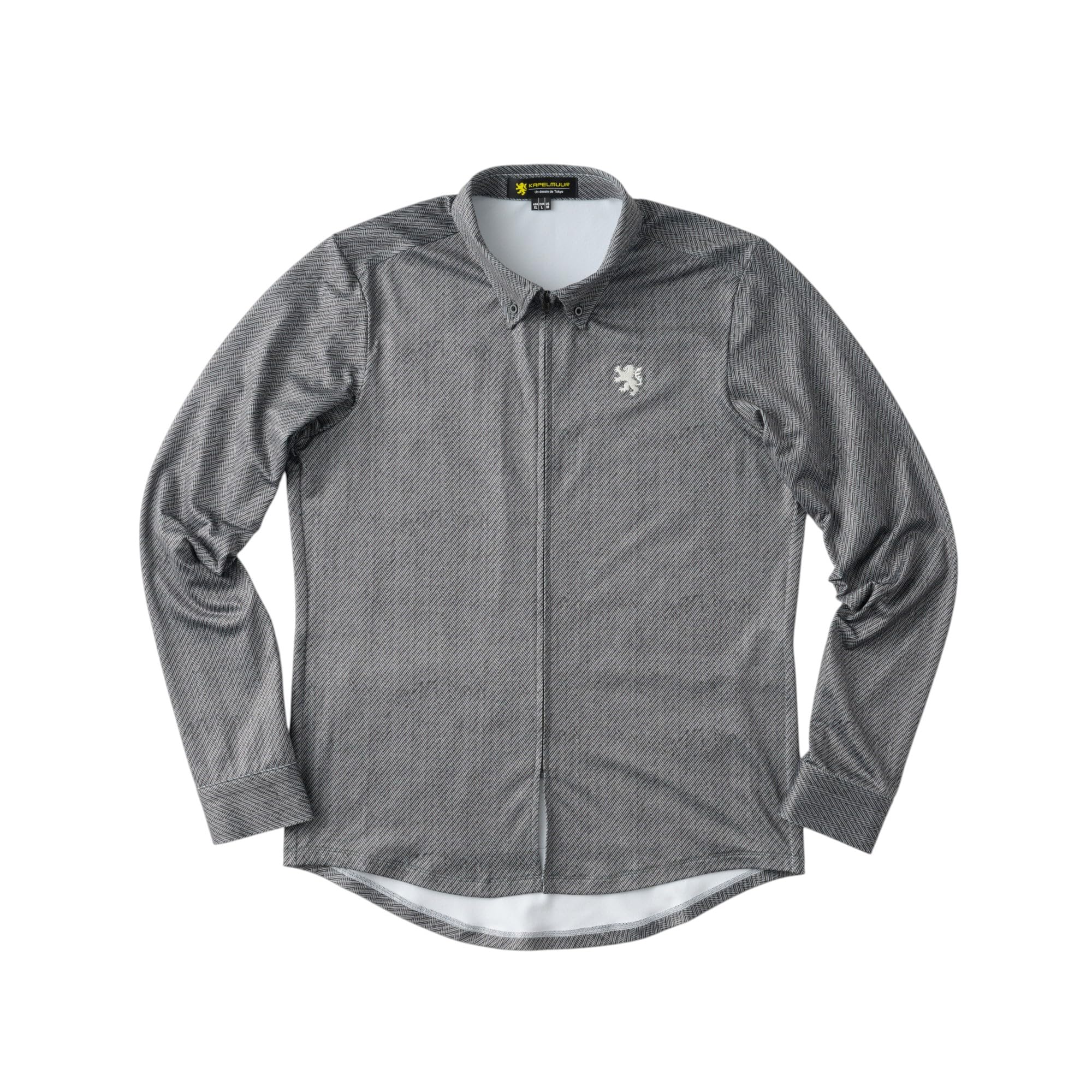KAPELMUUR サイクルジャージ Sサイズ グレー カジュアルシャツ日本製 Amazon | ヘリンボーンPTシャツジャージ | サイクル(自転車) サイクル