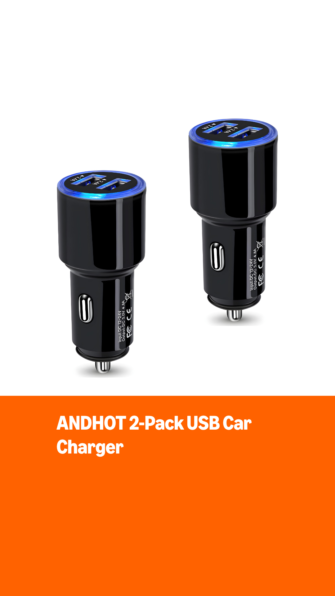 usb cigarette lighter adapter amazon Moqidong to 12V Adapter, 2-Pack QC3.0 USB A Male to 12V Quick Charger to Cigarette Lighter Socket Female Cable for Dashcam GPS Power Bank Led Light Strips USB Car Charger, 2Pack 4.8A