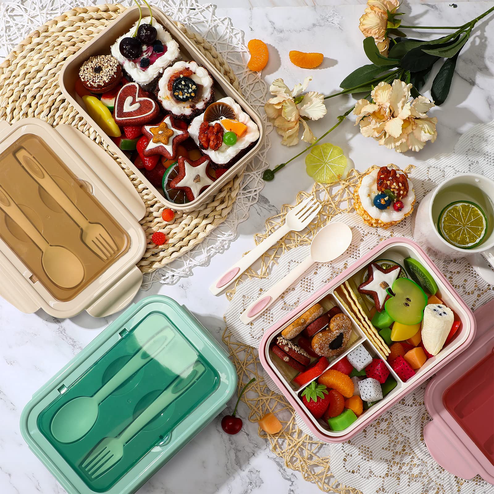 Amazon | 大人向け弁当箱 1100ml 弁当ランチボックス 用ランチコンテナ