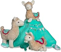 Vista 9 de Mary Meyer Set de regalo para bebé en caja, juguetes blandos, 3 piezas, Afrique