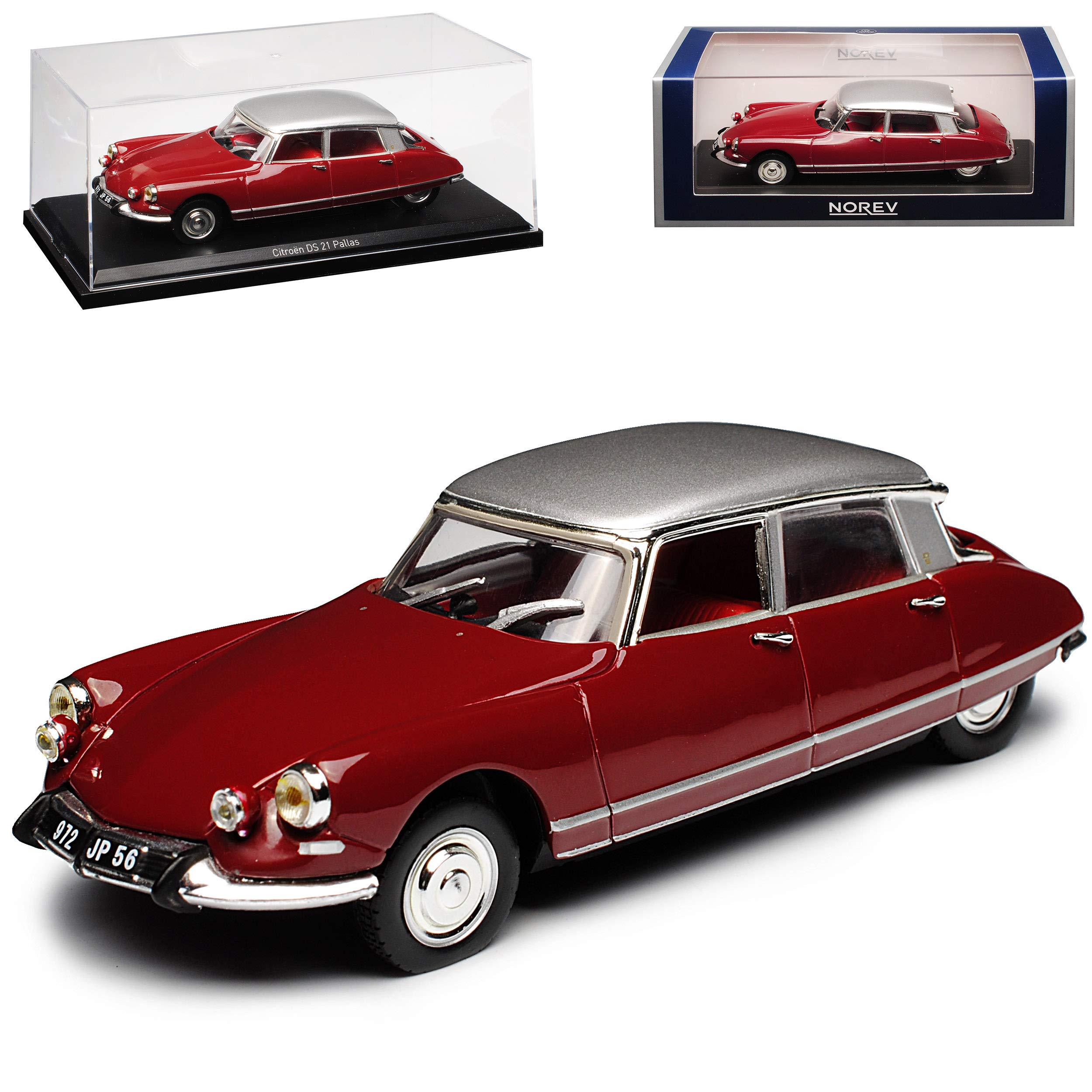 Miniature Citroën DS 21 Pompiers Du Var - Eligor 1/43 - 1966 - Occasion