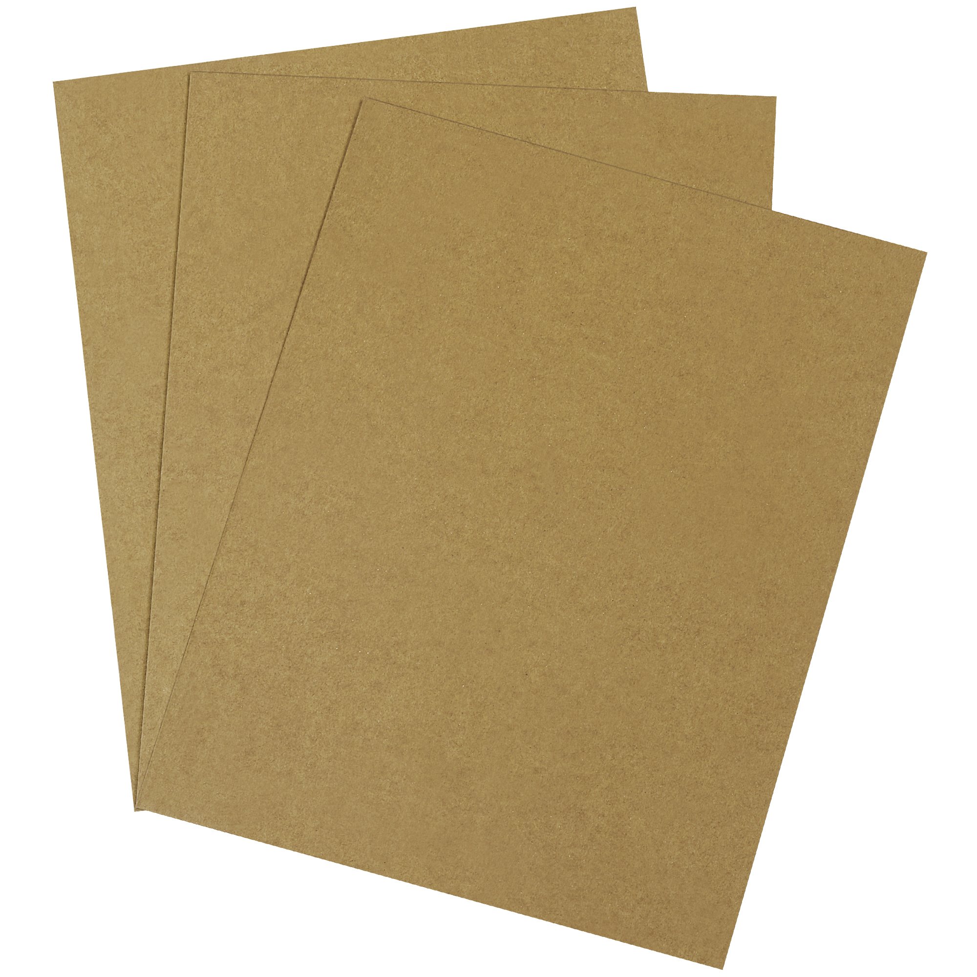 BOX USA BCP1114 Chipboard Pads, 11" x 14", Kraft (Pack of 530)