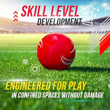 KMZ Kids Football Size 5 - Perfect Football Ball for Kids - Lightweight - Indoor&Outdoor Use | Football Gifts for Boys