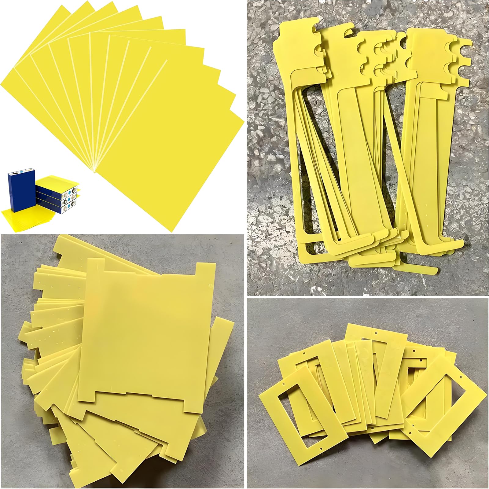 10 Pezzi Piastra Epossidica, 0.5 * 172 * 203mm Epossidici 3240 FR-4, 3240 Isolanti Epossidiche, Pannello Epossidico,Epossidici 3240 FR-4 Per Batterie Fai Da Te