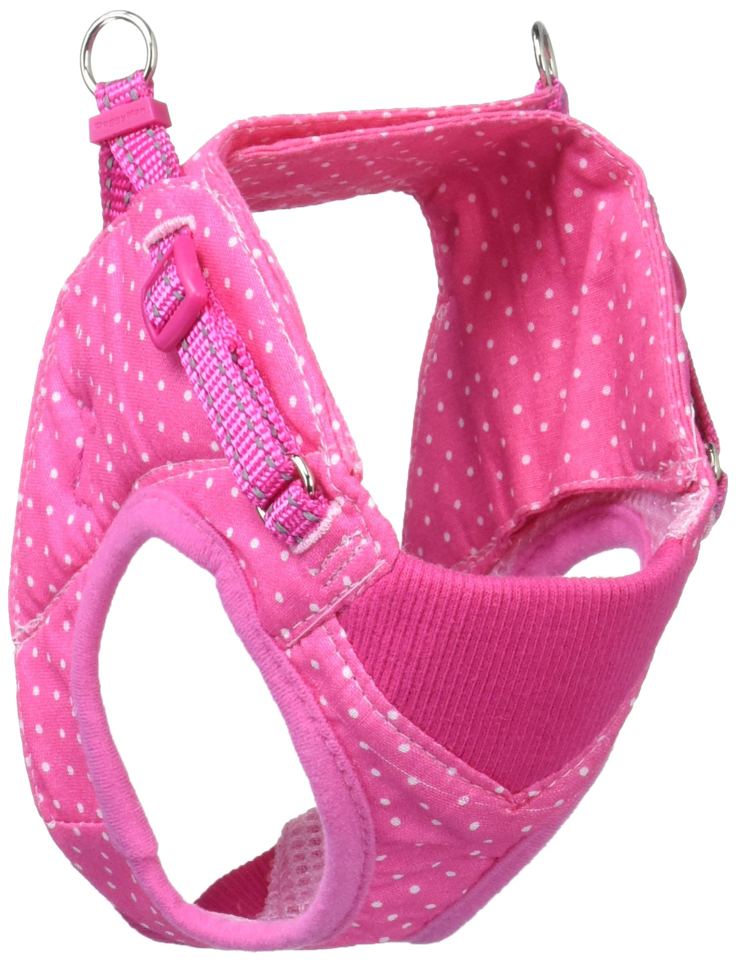 Amazon | ドギーマン ウェアハーネス ドット(ピンク) 超小型犬用