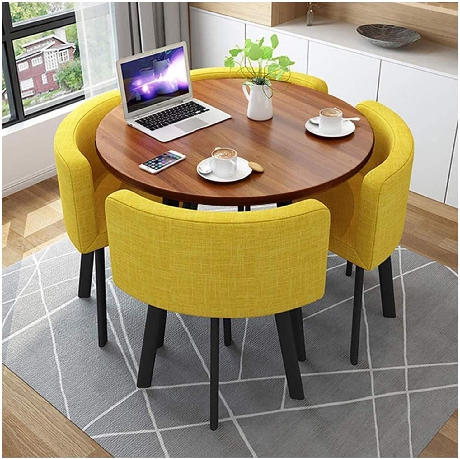 ZHANGPP Small Conference Room Tables Simple Office Table