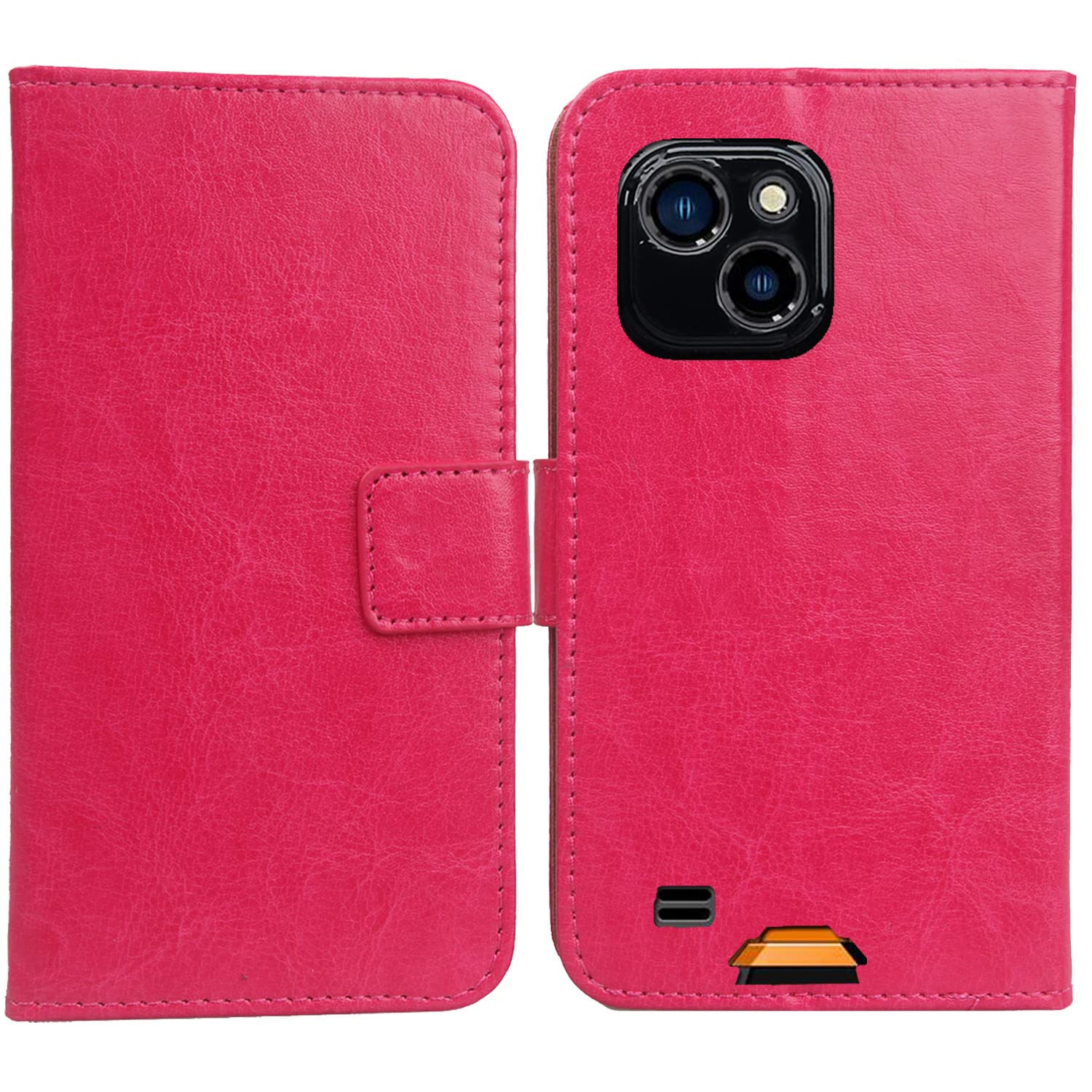 Color Design PU Wallet Flip cuero con ranuras para tarjetas cubierta piel protección caso TPU silicona Shell para OUKITEL WP8 Pro 6.49 (rosa