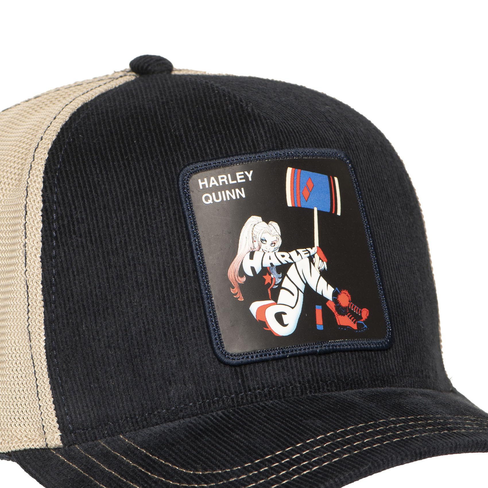 Kappe für Damen und Herren, Trucker-Kappe DC Comics, verstellbar durch Snapback