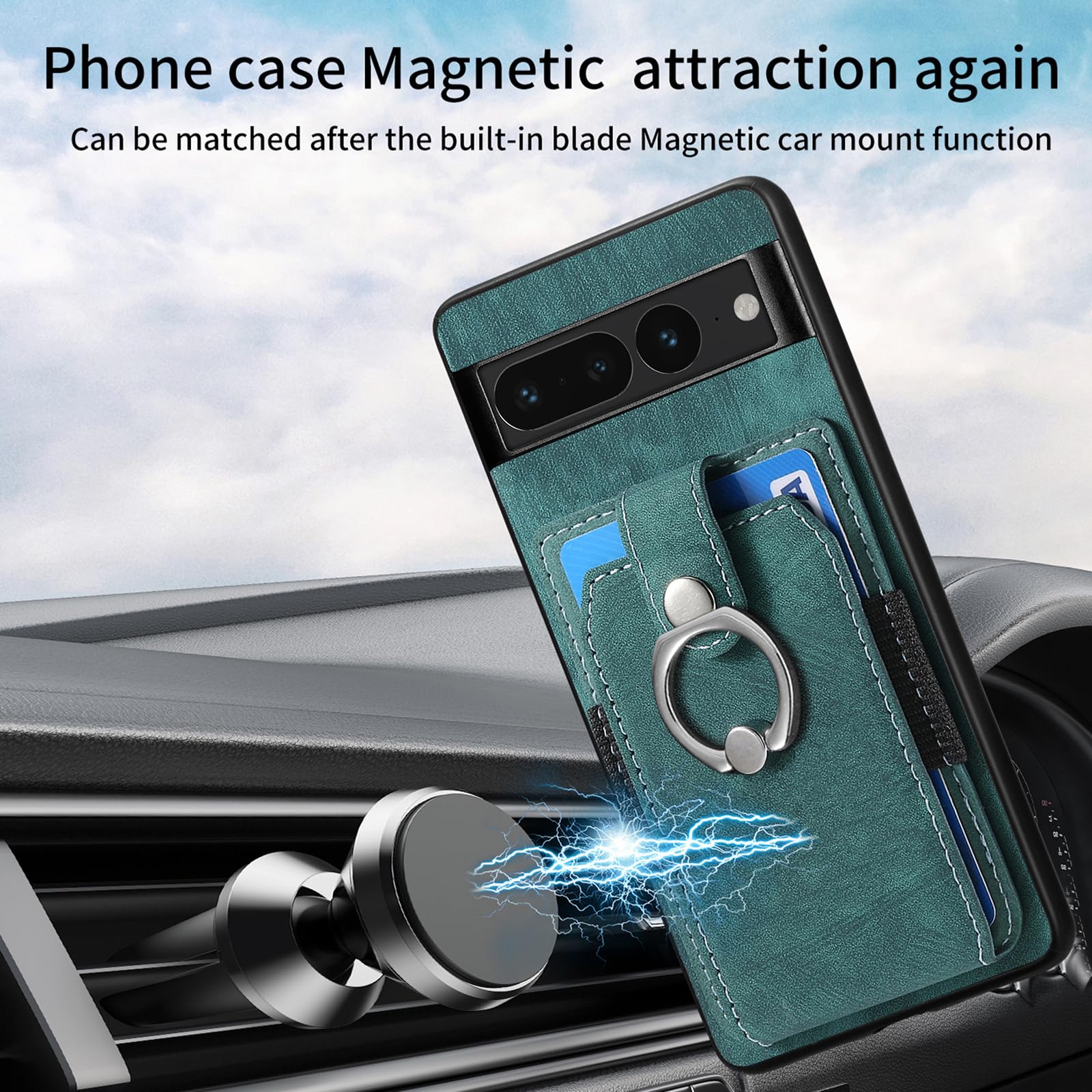 Funda para Google Pixel 11 Pro XL/ 11 Pro/ 11, Anti-Caída Billetera