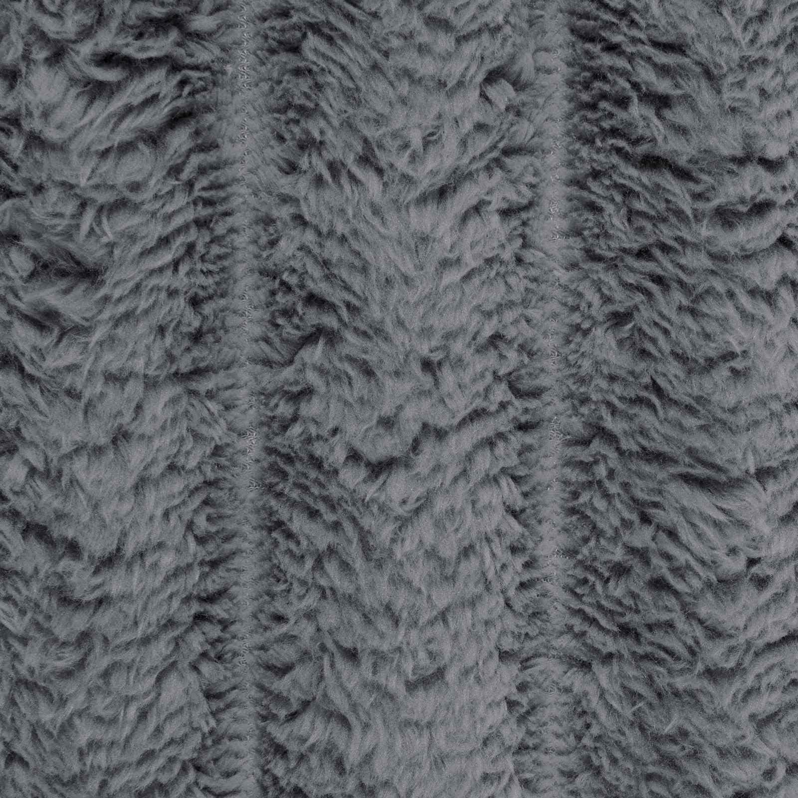 Générique Überwurf, Dunkelgrau, 270 x 240 cm, Fleece