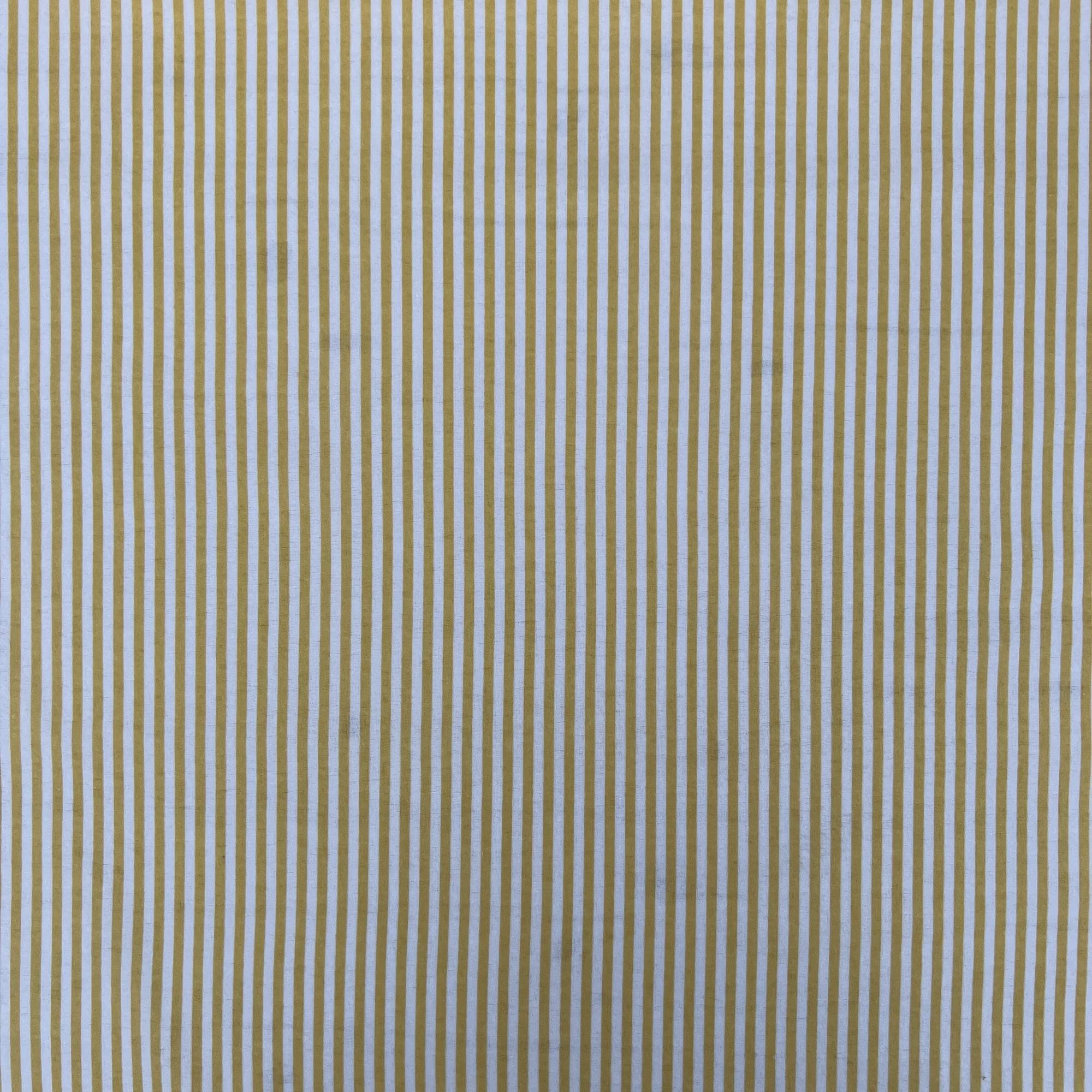 Discover Lifestyle & Fashion Fabrics Yellow Stripes Design Brushed Winceyette Printed Novelty 100% Cotton Woven Soft Fleece Flannelette Blanket Fabric Material | 45” - 112Cm Wide (Per Half Metre, )