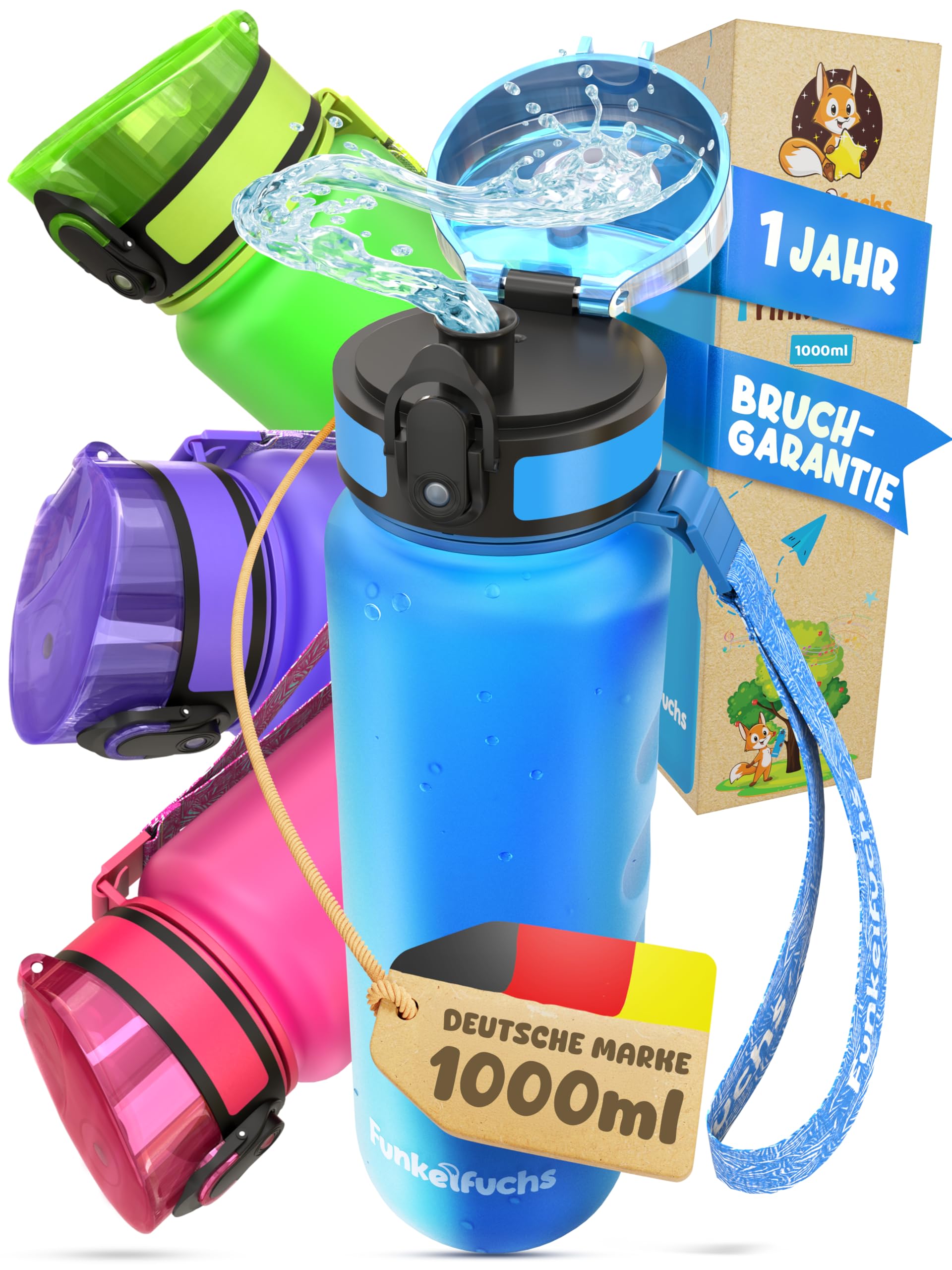 Funkelfuchs Trinkflasche