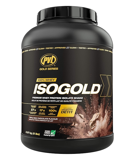 PVL ISOGOLD 100%乳清蛋白饮品（草饲牛来源，牛奶巧克力味）