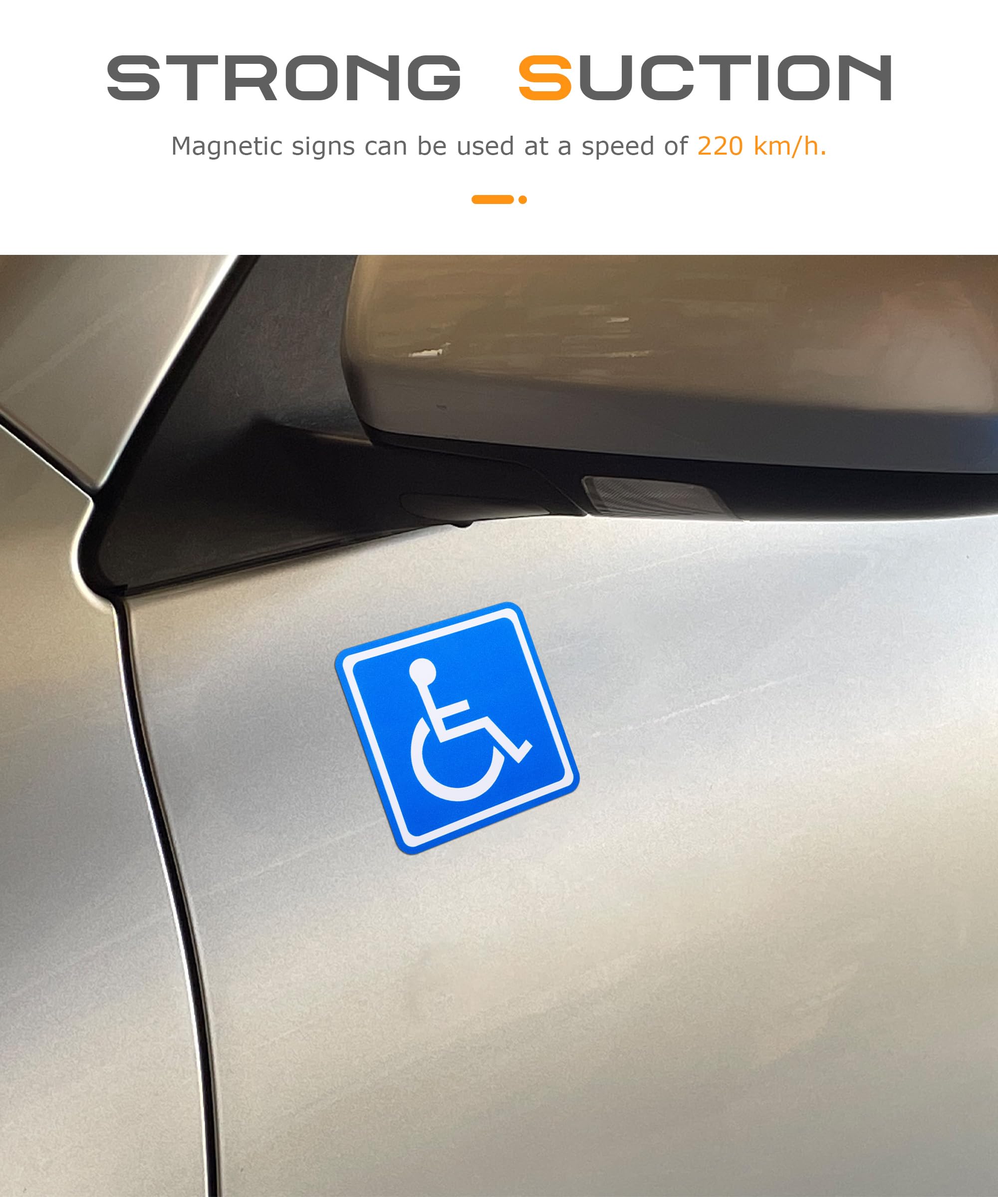 Adesivi Auto Disabili Per Finestrini O Paraurti - Personalizzabili, Multicolore, Per Segnalare Accesso Sedia A Rotelle Decalcomania Accesso Sedia A Rotelle