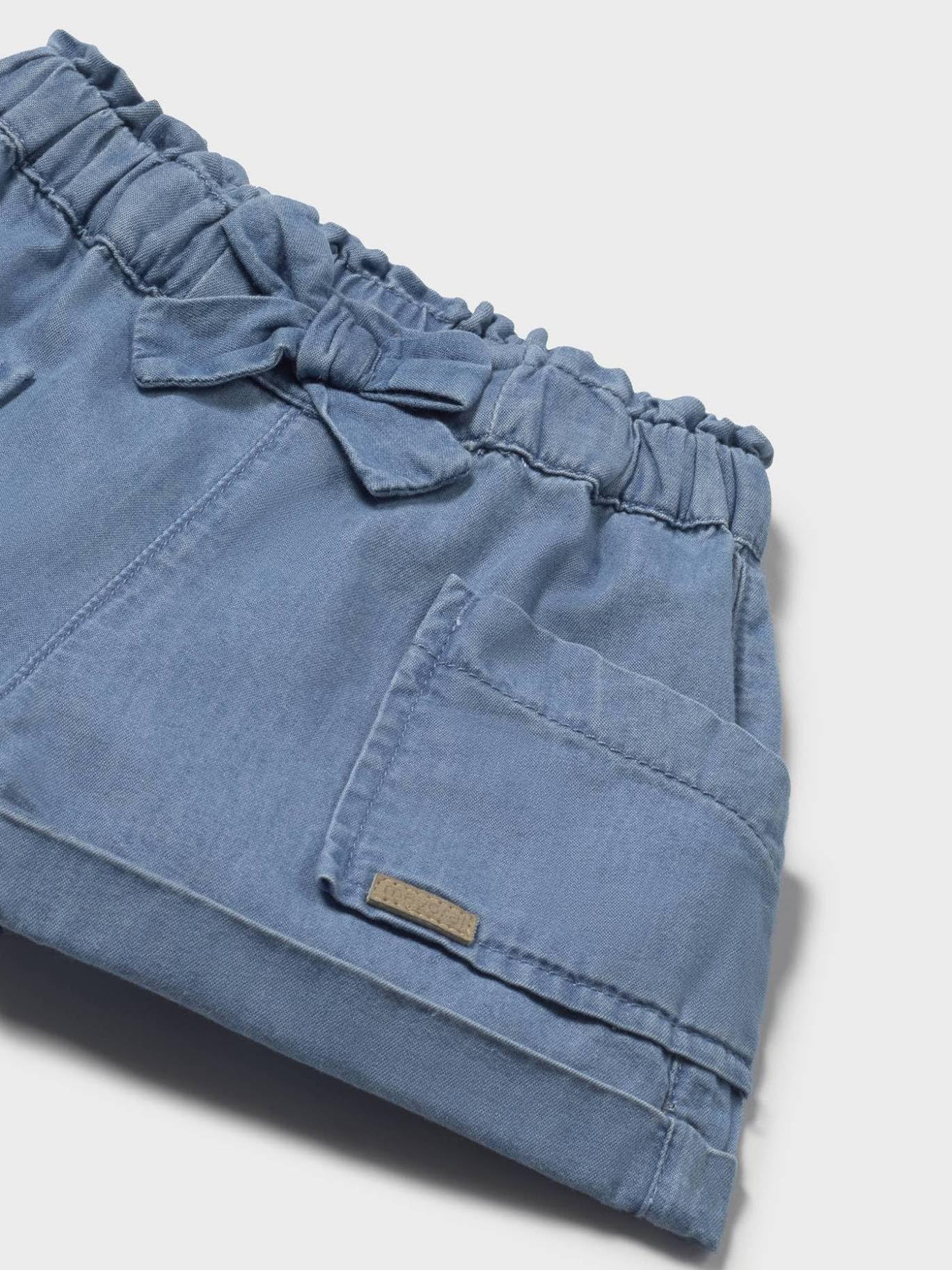 Mayoral Pantalone Corto per Bimba Chiaro 18 Mesi (86cm)