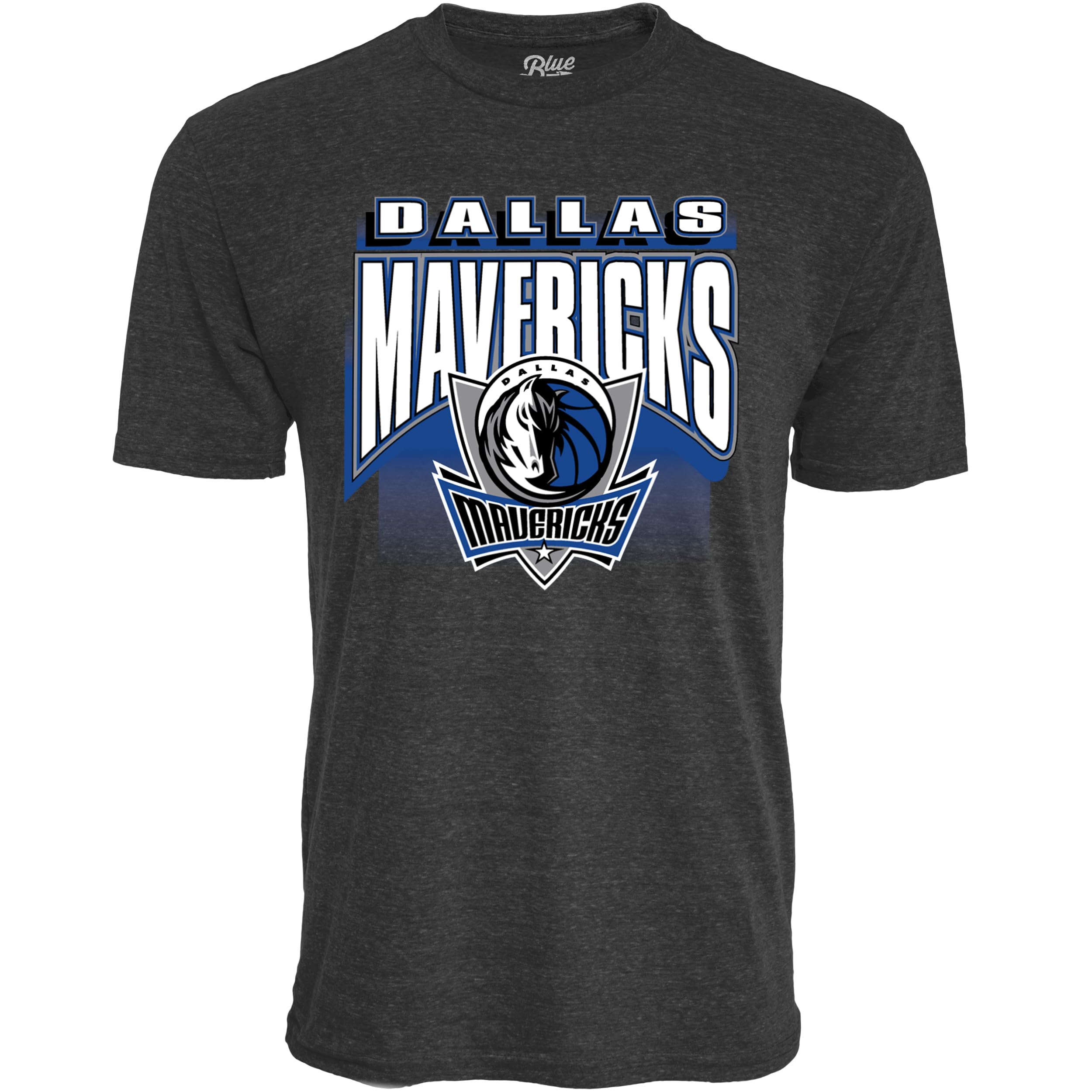 Blue 84 Unisex Secondary Color Nba Officially Licensed Tri-Blend T-Shirt Starters Black