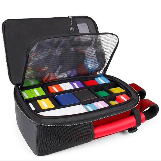 ENHANCE MTG Mochila - Mochila TCG Edición Coleccionista para Cajas de Mazo, Fundas y Tapetes de Juego