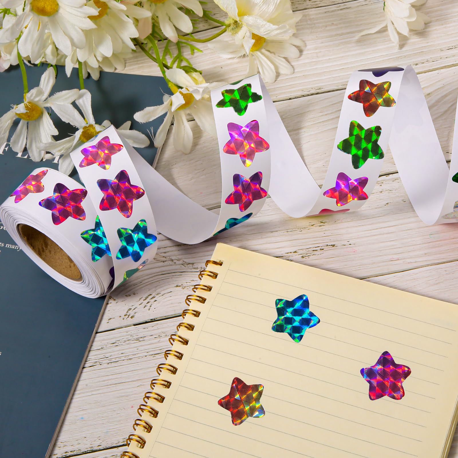 500pcs Autocollant De Visage Heureux, 2,54cm Petit Visage Souriant Stickers Rouleau 8 Couleurs Happy Face Stickers Pour Enfants Fournitures De Récompense Pour Enseignants Artisanat