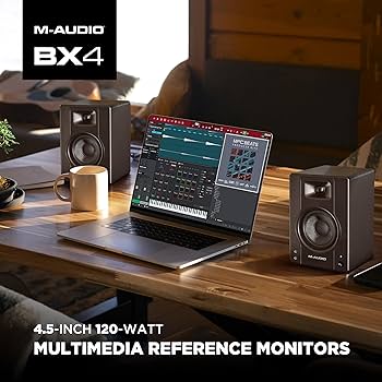 Amazon.com: M-AUDIO BX4 Pair 4.5