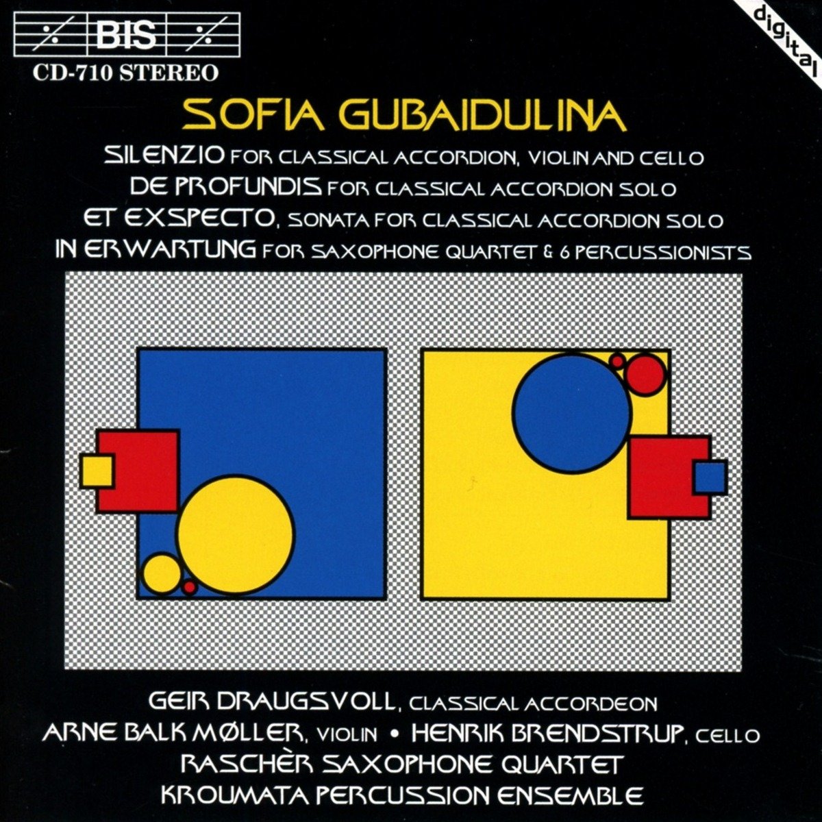 Gubaidulina/Silenzo/De Perfundis