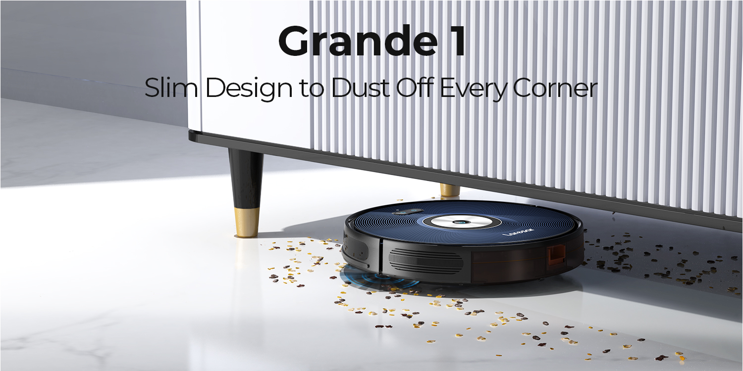 T*s様 Laresar Robot Vacuum Cleaner Grande Laresar Robot Vacuums and Mop, 4000Pa Robot Mop with Smart Dynamic