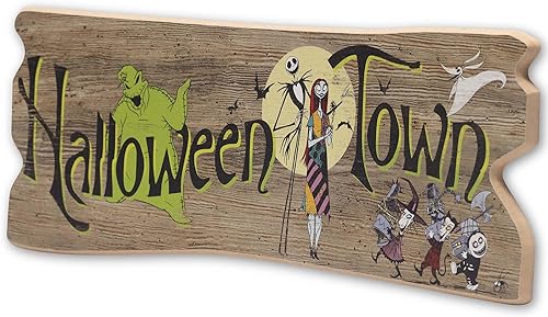 Vista 35 de Open Road Brands Disney Haunted Mansion - Corona de madera para decoración de pared de novia y calavera, espeluznante mansión embrujada