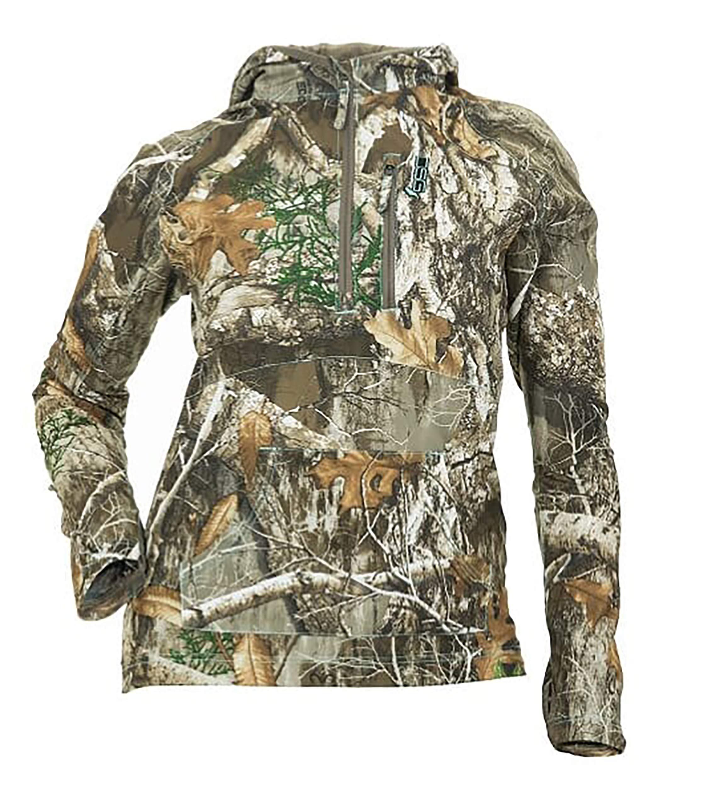 DSG OuterwearWomen's Bexley 2.0 Ultra Light-Weight Ripstop Tech Realtree Edge Hunting Pullover Shirts