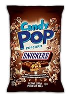 Vista 1 de CANDY POP Snickers Palomitas de maíz recubiertas de caramelo (bolsas de 5.25 onzas, paquete de 2)
