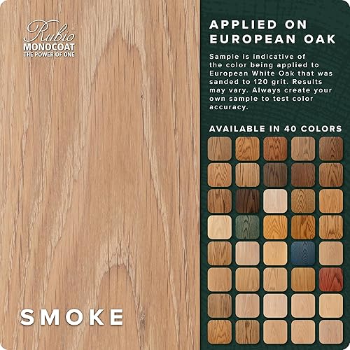 Miniatura 9 de Rubio Monocoat Oil Plus 2C, 44 onzas, niebla