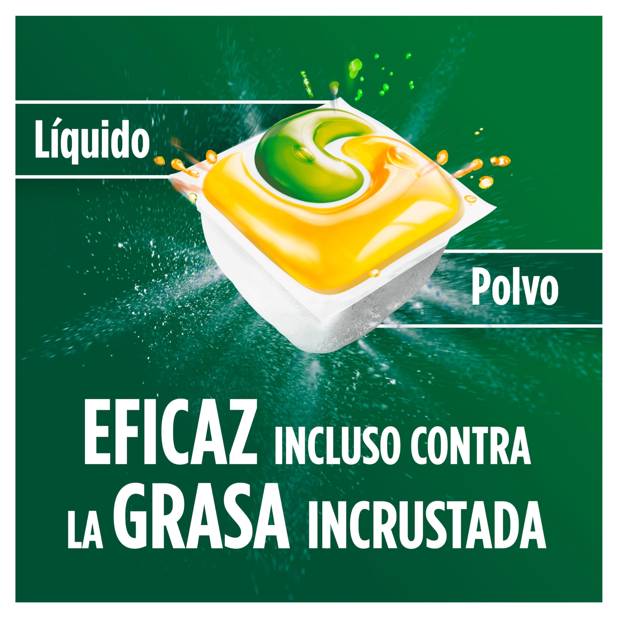 Fairy Original Todo En Uno Cápsulas De Lavavajillas Limón, 100 Cápsulas