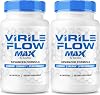 NutraRize 2 Pack Virile Flow Max Pills, Official VirileFlow for Men, Premium Ingredients to Support Energy, Stamina and Performance, Easy-to-Swallow Pastillas Review 120 Capsules