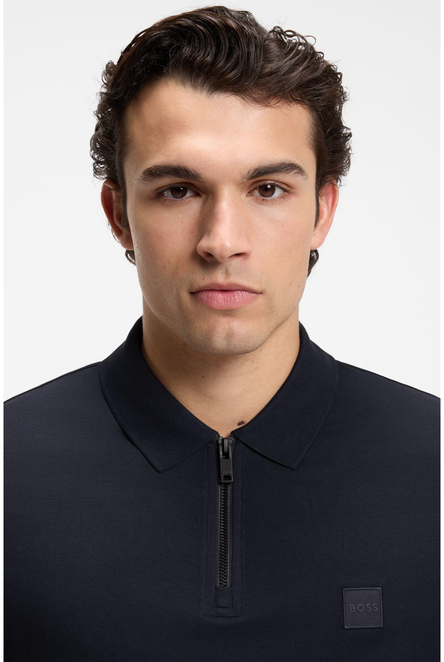 BOSS Herren Passerzip 10256683 01 Polo (1er Pack)