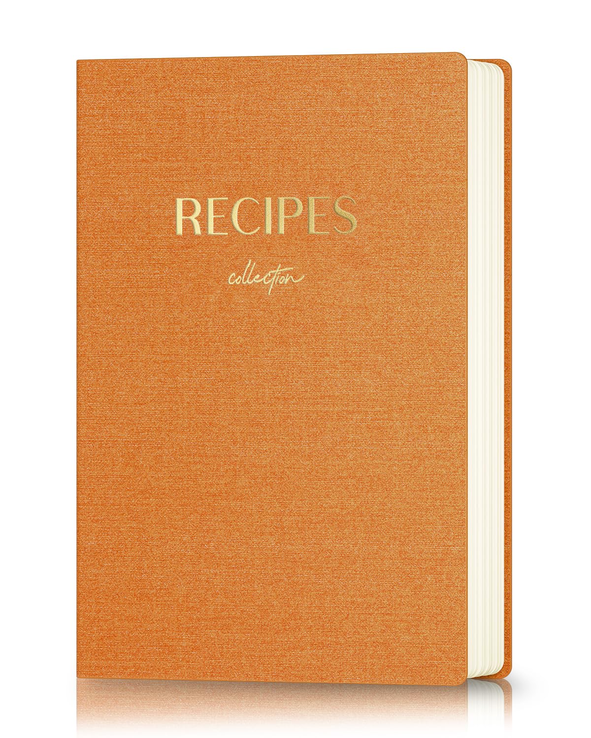 hi!SCI Blank Recipe Book to Write in Your Own Recipes, Large Recipe Notebook with 192 Pages, 7" x 10" Hardcover Recipe Journal for Family Cooking