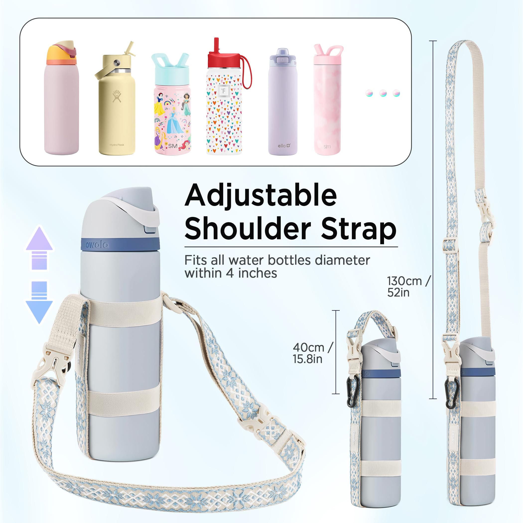 Amazon.com : EasyAcc Water Bottle Holder Strap Sling, for Owala