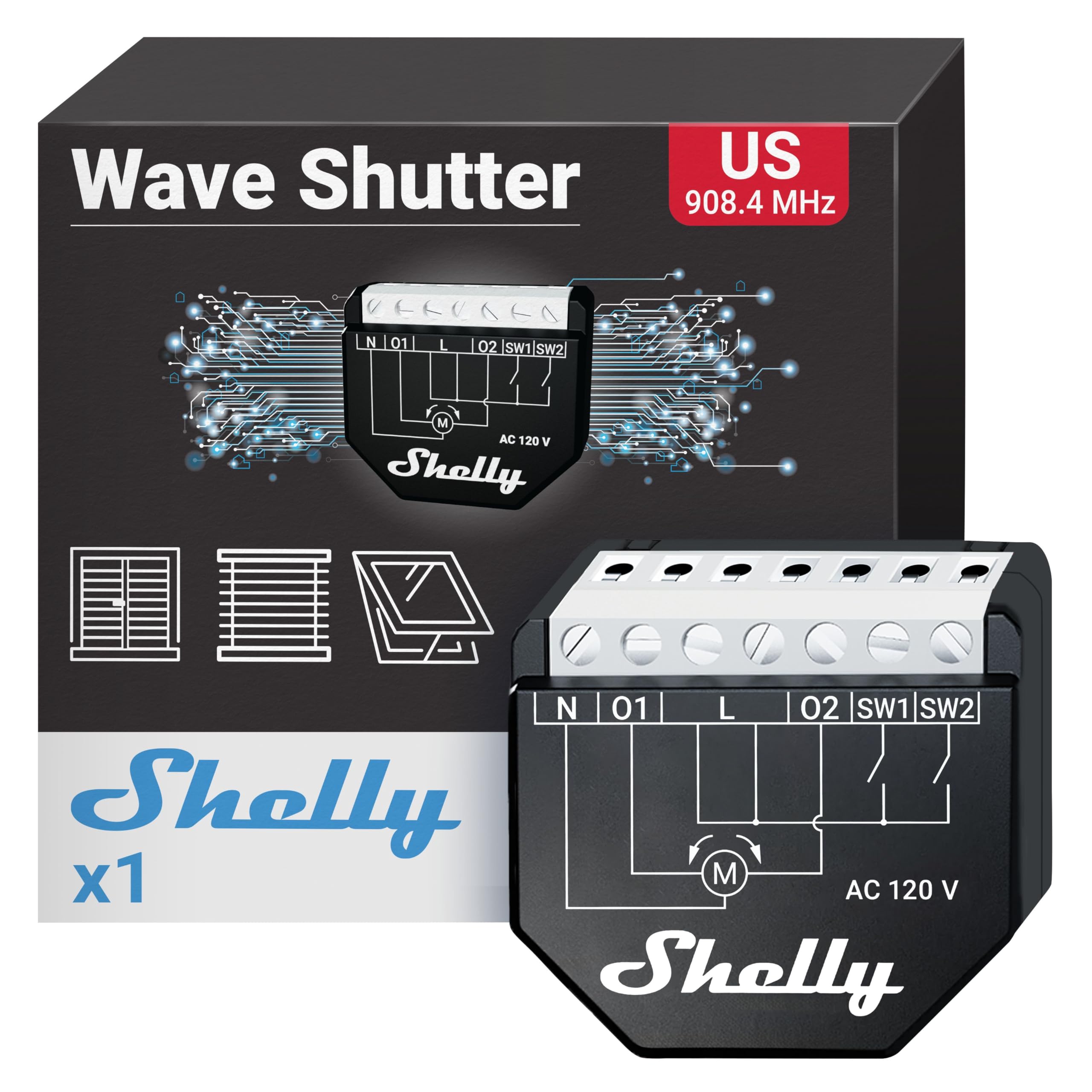 SHELLY★ Shelly Wave Door/Window - The Pi Hut