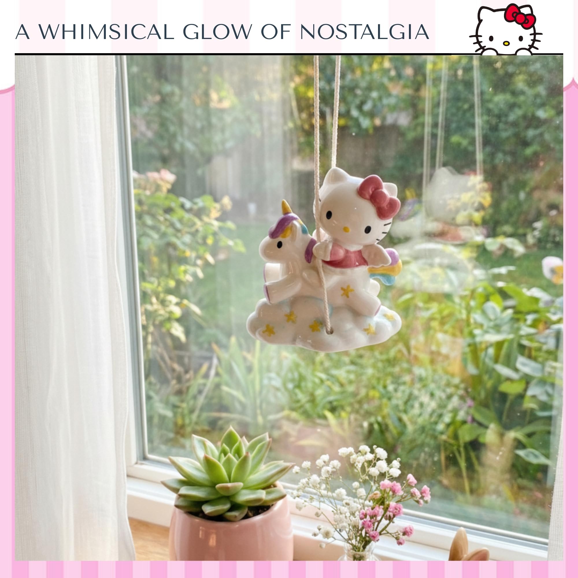 Amazon.com: Blue Sky Clayworks Hello Kitty Unicorn Dreams Garden