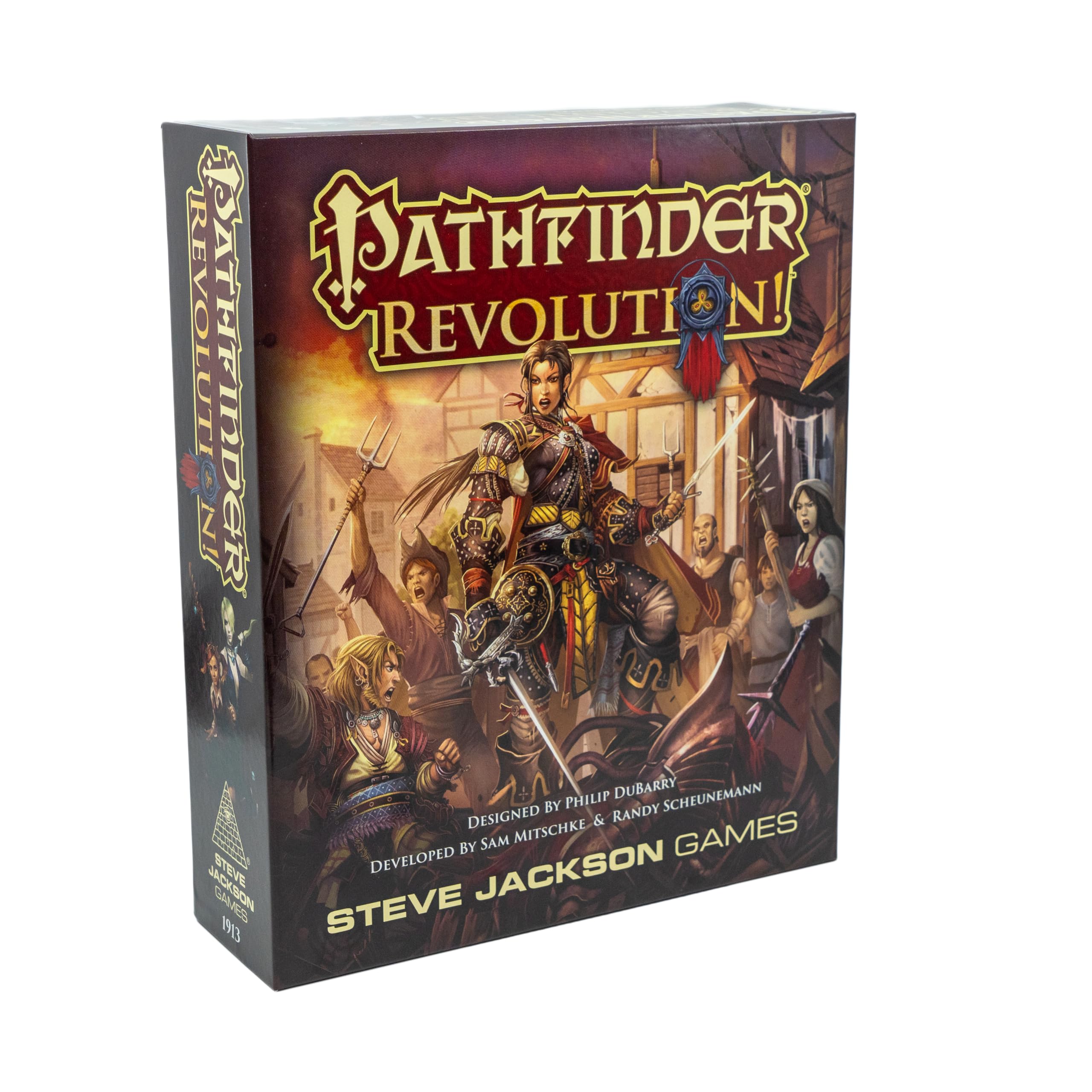 Steve Jackson Games Pathfinder Revolution Bidding Board Game