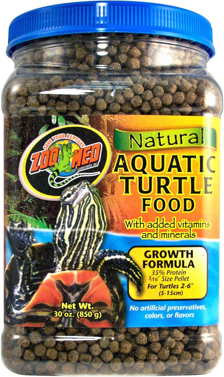 Zoo Med ZM-54E Natural Aquatic Turtle Food, 1,53 kg, waterschildpadvoering
