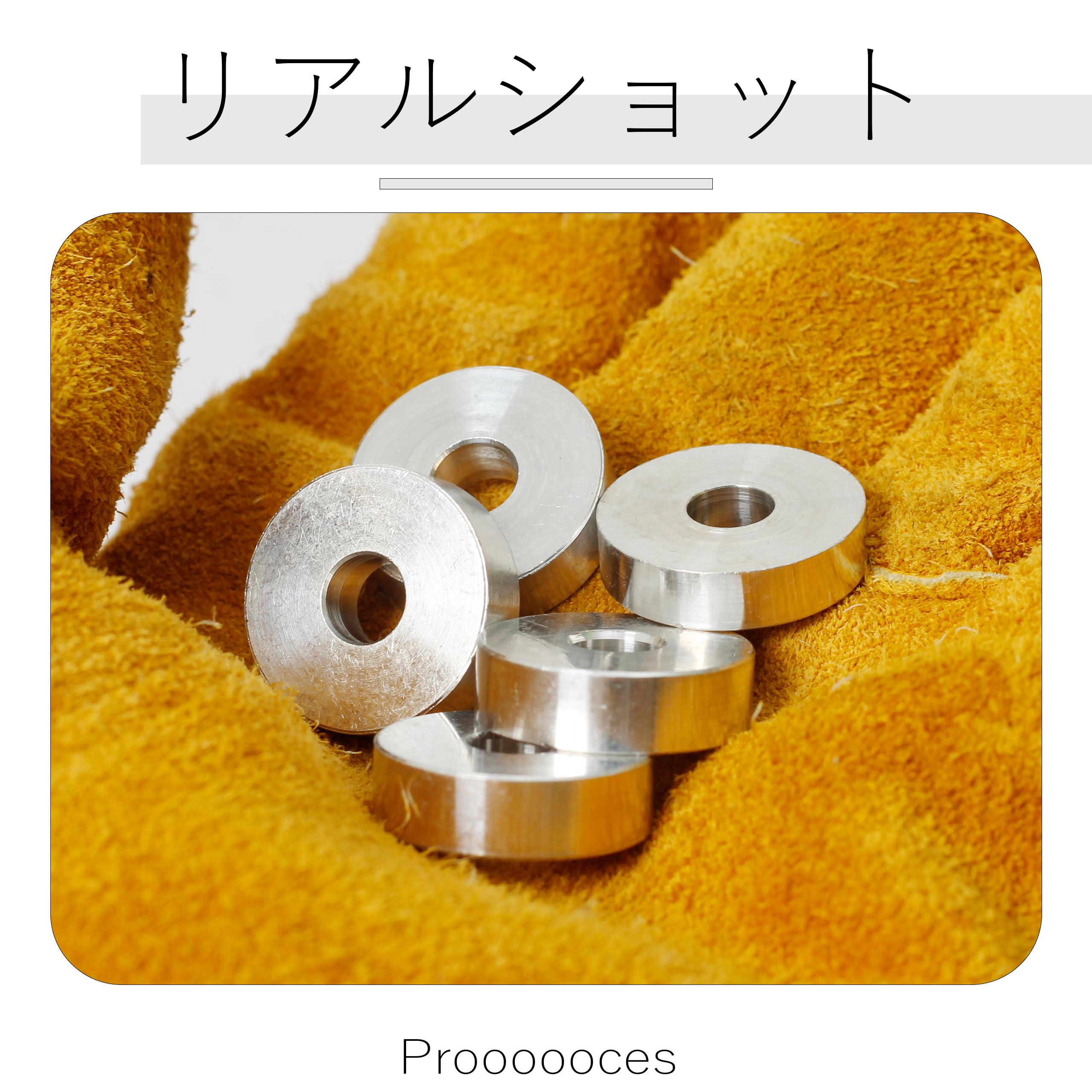 Amazon | アルミ スペーサー 5個 M6 内径6.2mm×外径20mm×長さ6mm ネジ 