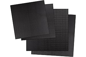 Kalolary Carbon Fiber Kevlar Sheet 240 X 240 X 0.5 MM